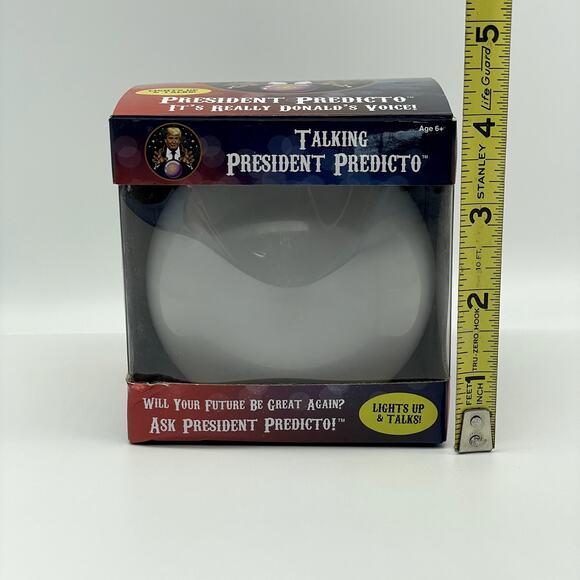 Our Friendly Forest Talking President Predicto Donald Trump Fortune Teller Ball - Picture 2 of 6
